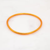 Bracelet Bouddhiste fin - Orange + Carte Bonne Fête maman