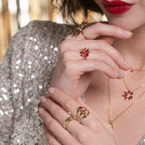 Bague Ikita Paris - Blomst