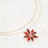 Collier Ikita Paris - Blomst MULTIRANGS