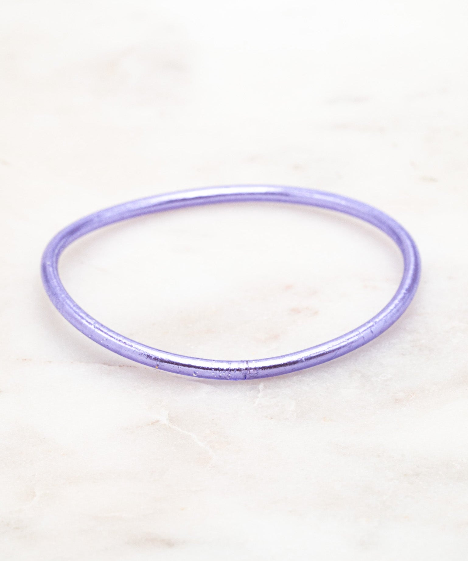 Bracelet Bouddhiste fin - Violet + Carte Bonne Fête maman