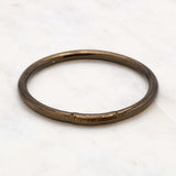 Bracelet Bouddhiste épais - Dark chocolate
