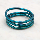 Bracelet Bouddhiste épais - Bleu ocean