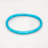 Bracelet Bouddhiste épais - Bleu azur