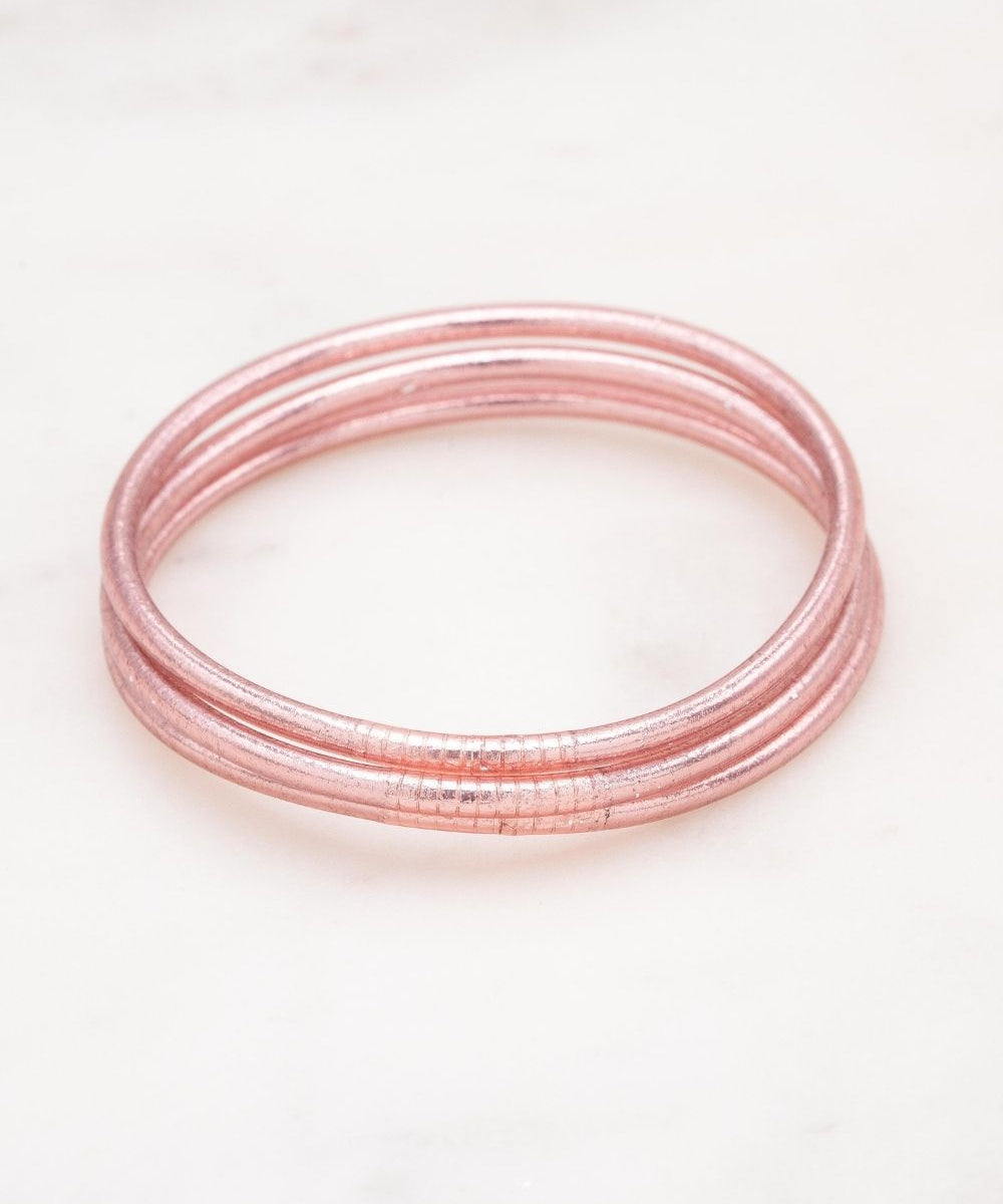 Bracelet Bouddhiste fin - Rose Gold