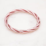 Bracelet Bouddhiste torsadé - Rose Gold