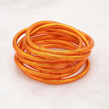 Bracelet Bouddhiste épais - Orange