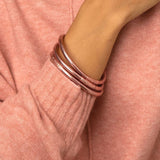 Bracelet Bouddhiste épais - Rose Gold