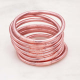 Bracelet Bouddhiste épais - Rose Gold