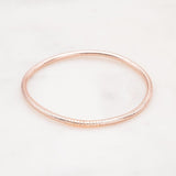 Bracelet Bouddhiste fin - Champagne