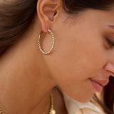 Boucles Ikita Paris - Créoles Twist M