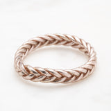 Bracelet Bouddhiste Tressé - Champagne
