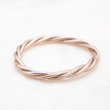 Bracelet Bouddhiste torsadé - Champagne