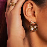 Boucles Ikita Paris - créoles shiny (S)