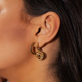 Boucles Ikita Paris - créoles shiny (M)