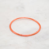 Bracelet Bouddhiste fin - Saumon