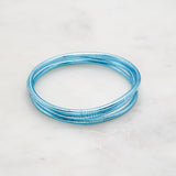 Bracelet Bouddhiste fin - Bleu ciel