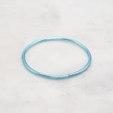 Bracelet Bouddhiste fin - Bleu ciel