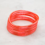 Bracelet Bouddhiste fin - corail