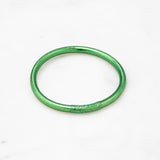 Bracelet Bouddhiste épais - Vert paon