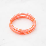 Bracelet Bouddhiste épais - Corail