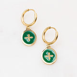 Boucles Ikita Paris - mini Croix