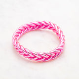 Bracelet Bouddhiste Tressé - Rose