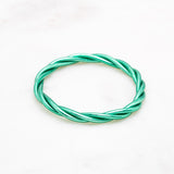 Bracelet Bouddhiste torsadé - Vert