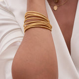 Bracelet Bouddhiste fin - Doré