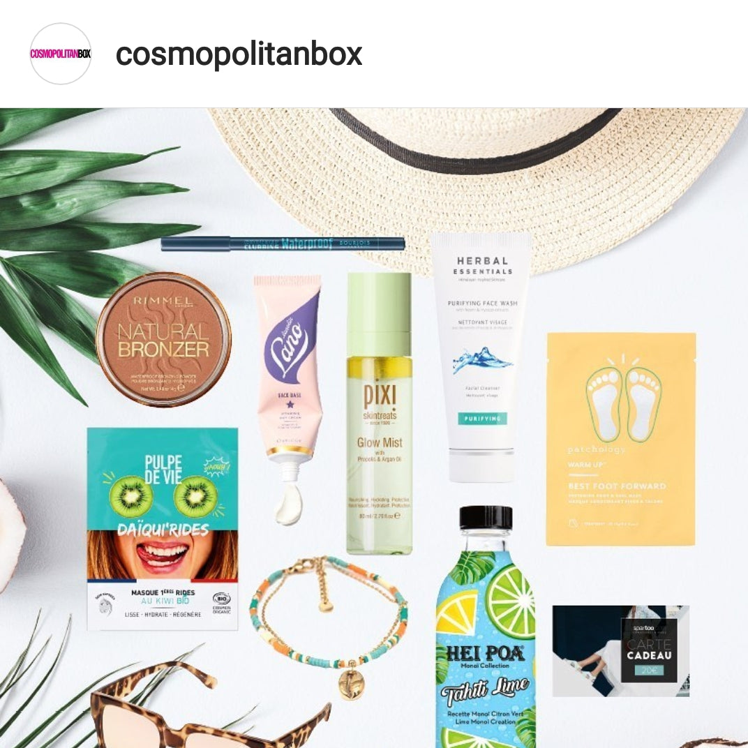 Cosmobox by Cosmopolitan. IKITA dans la cosmobox de l'été !