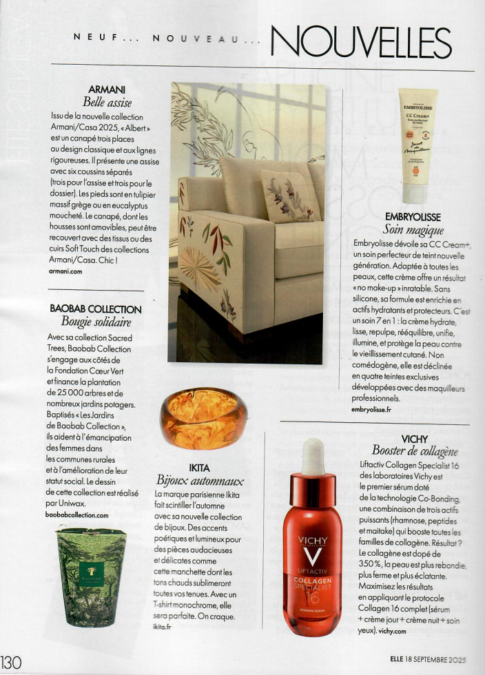 ELLE - 18 Septembre 2025 - N°4161