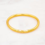 Bracelet Bouddhiste épais - Doré + Carte Bonne fête Maman