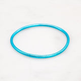 Bracelet Bouddhiste fin - Bleu azur + Carte Bonne Fête maman