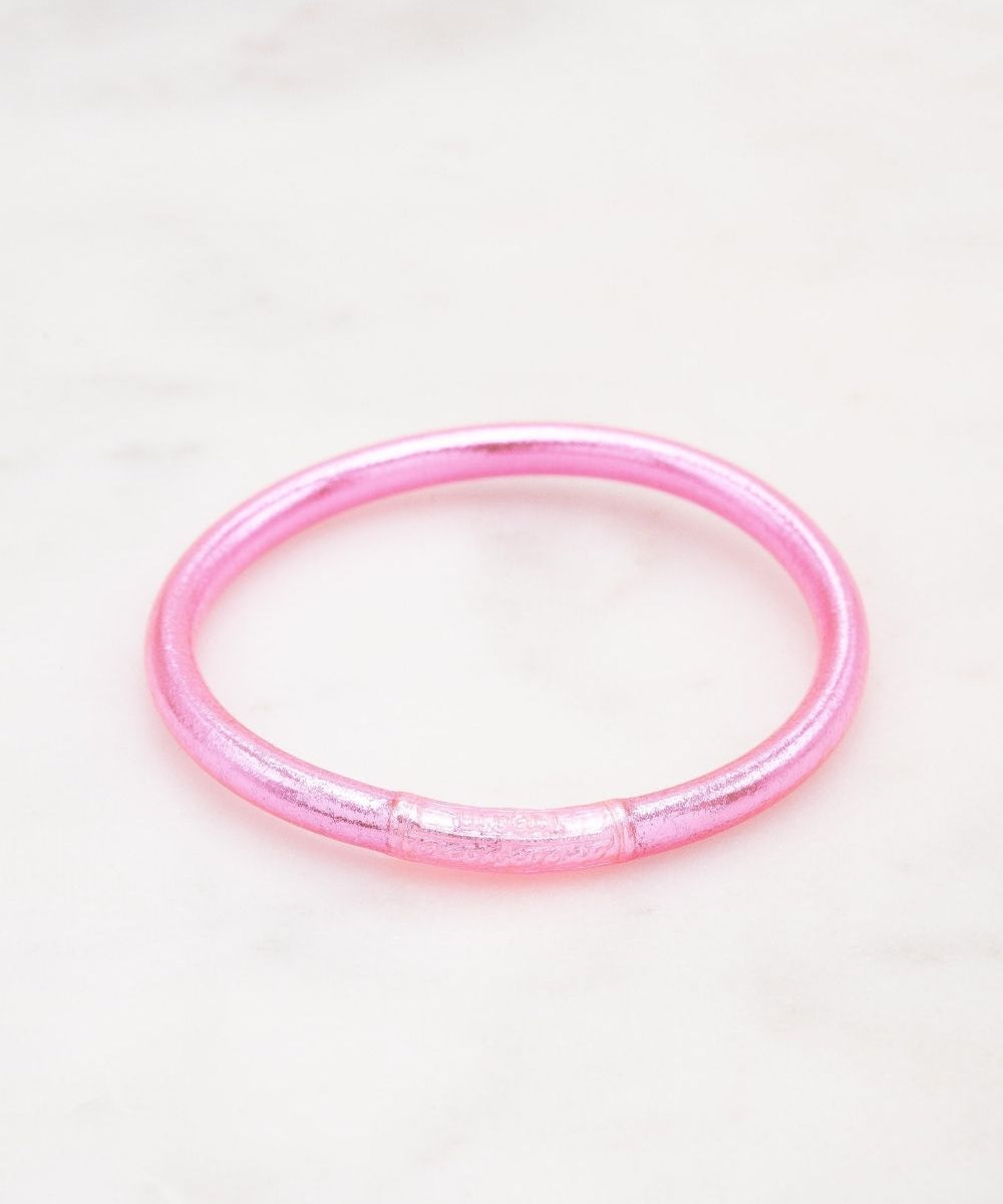 Bracelet Bouddhiste épais - Rose + Carte Bonne fête Maman