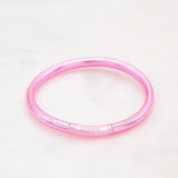 Bracelet Bouddhiste épais - Rose + Carte Bonne fête Maman