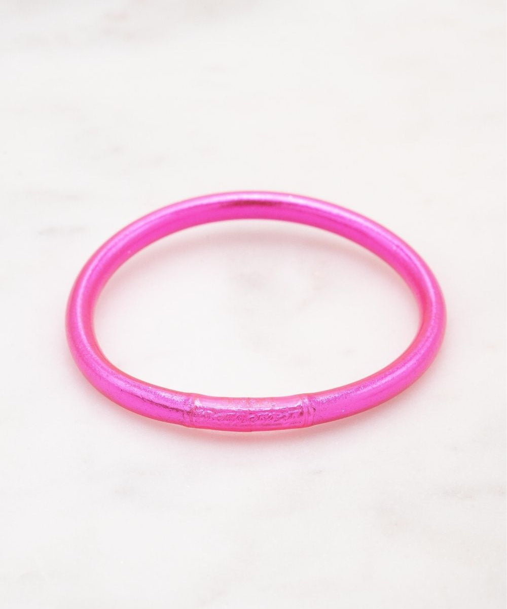 Bracelet Bouddhiste épais - Fuschia + Carte Bonne fête Maman