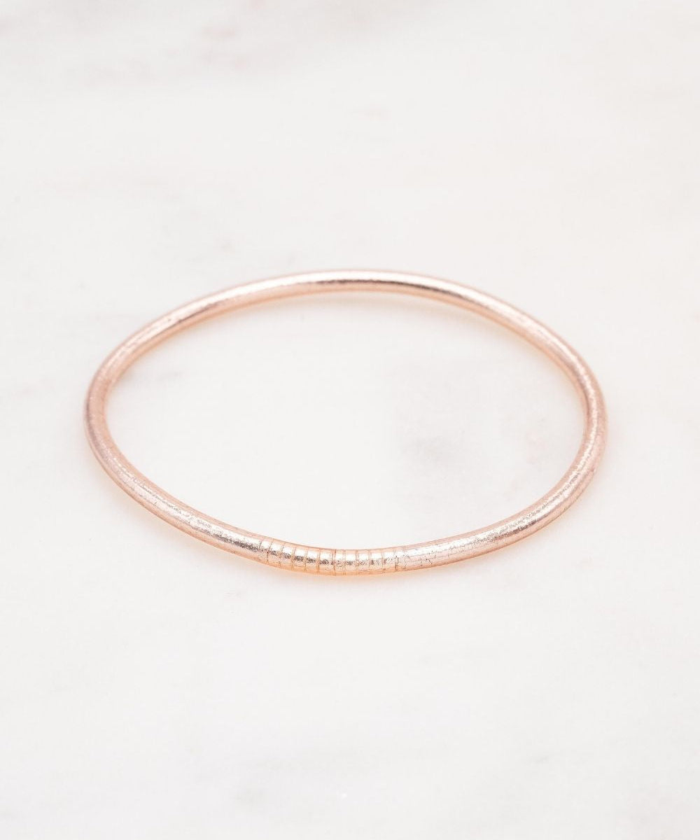 Bracelet Bouddhiste fin - Champagne + Carte Bonne Fête maman