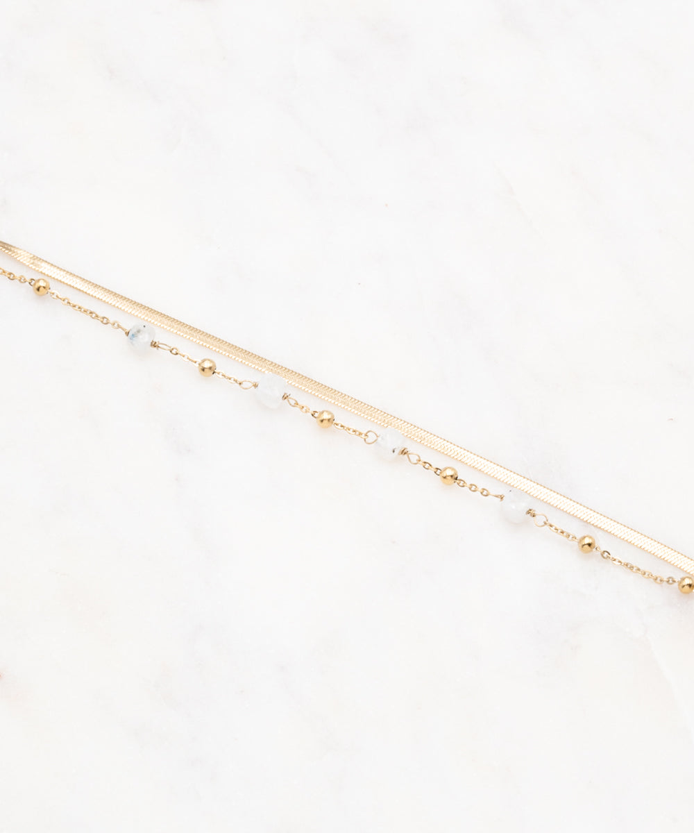 Bracelet Ikita Paris - Honoré 2 rangs