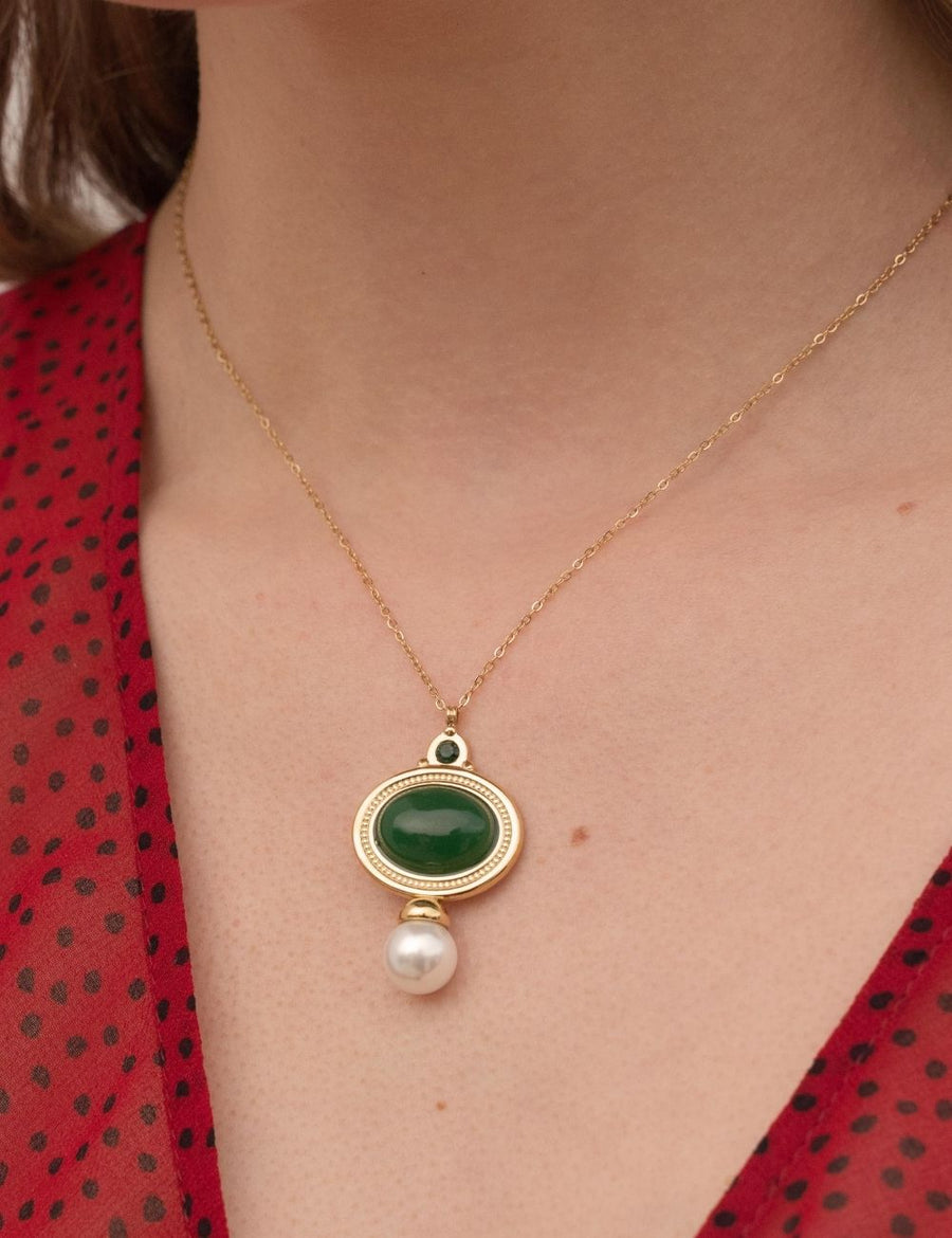 Collier Imposant IKITA Paris - Pendentif Aigle En Cristal Et Strass - Chaîne 40+8 Cm - Neuf Sans Emballage