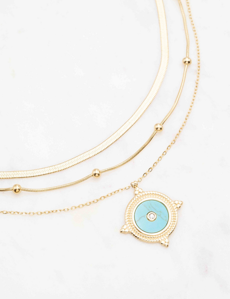 Collier Ikita Paris - Willy multirangs