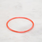 Bracelet Bouddhiste fin - corail + Carte Bonne Fête maman