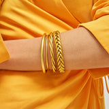 Bracelet Bouddhiste Lot de 4 - Doré