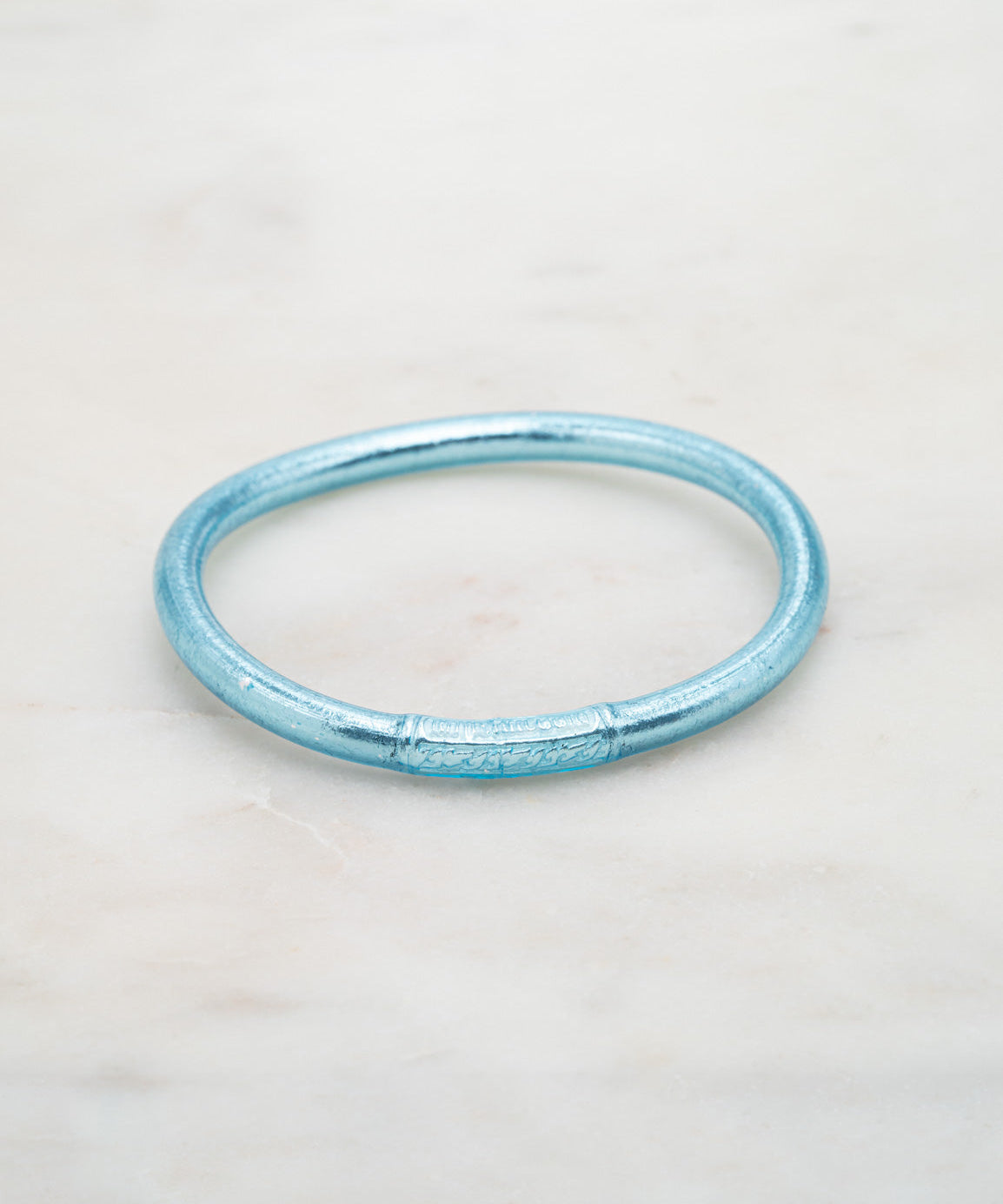 Bracelet Bouddhiste épais - Bleu ciel + Carte Bonne fête Maman