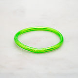 Bracelet Bouddhiste épais - Vert fluo + Carte Bonne fête Maman
