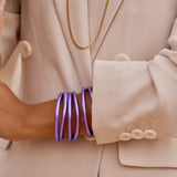 Bracelet Bouddhiste épais - Violet + Carte Bonne fête Maman