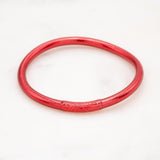 Bracelet Bouddhiste épais - Rouge Foncé