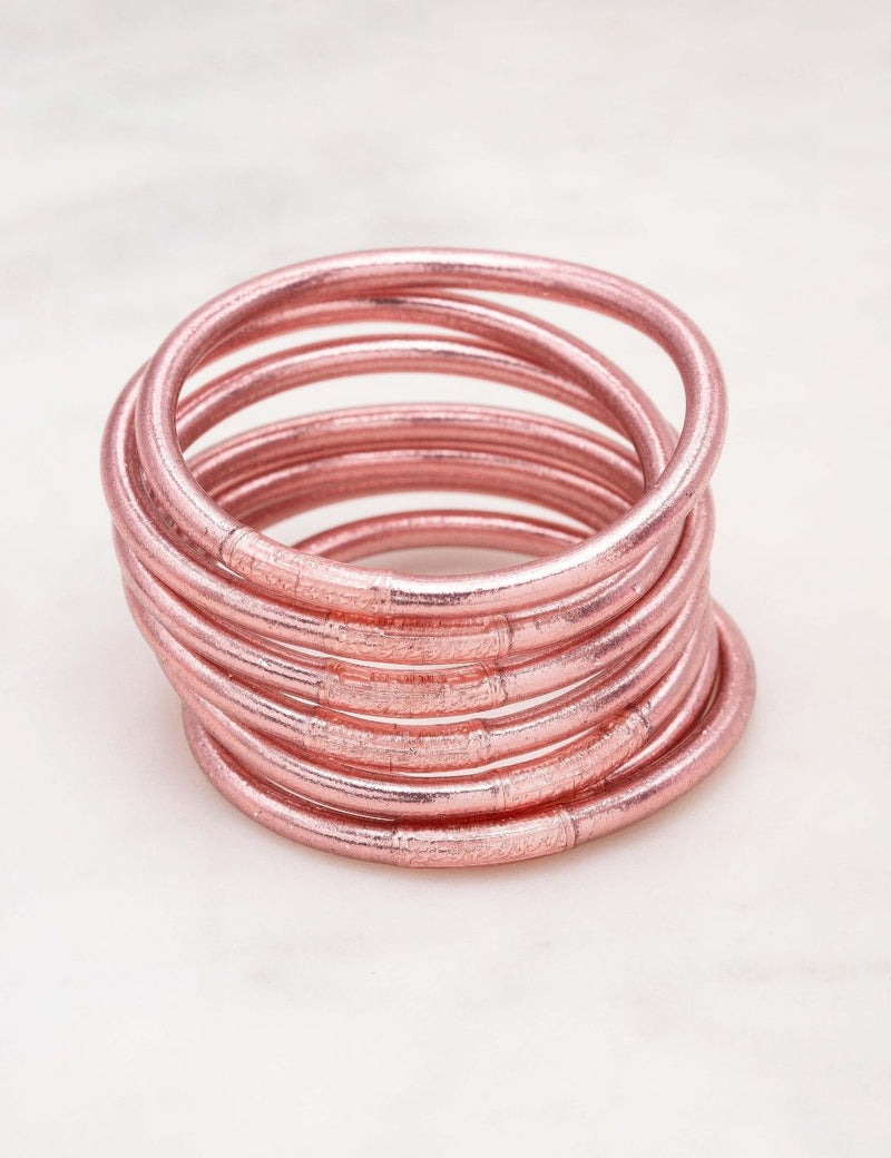 Bracelet  Bouddhiste épais - Rose Gold