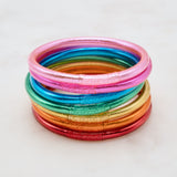 Bracelet Bouddhiste Rainbow Ikita Lot de 7 - épais