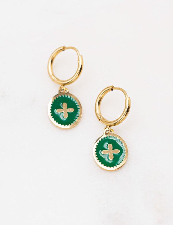 Boucles mini Croix